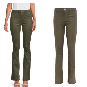 L'AGENCE Selma Baby bootcut coated jeans